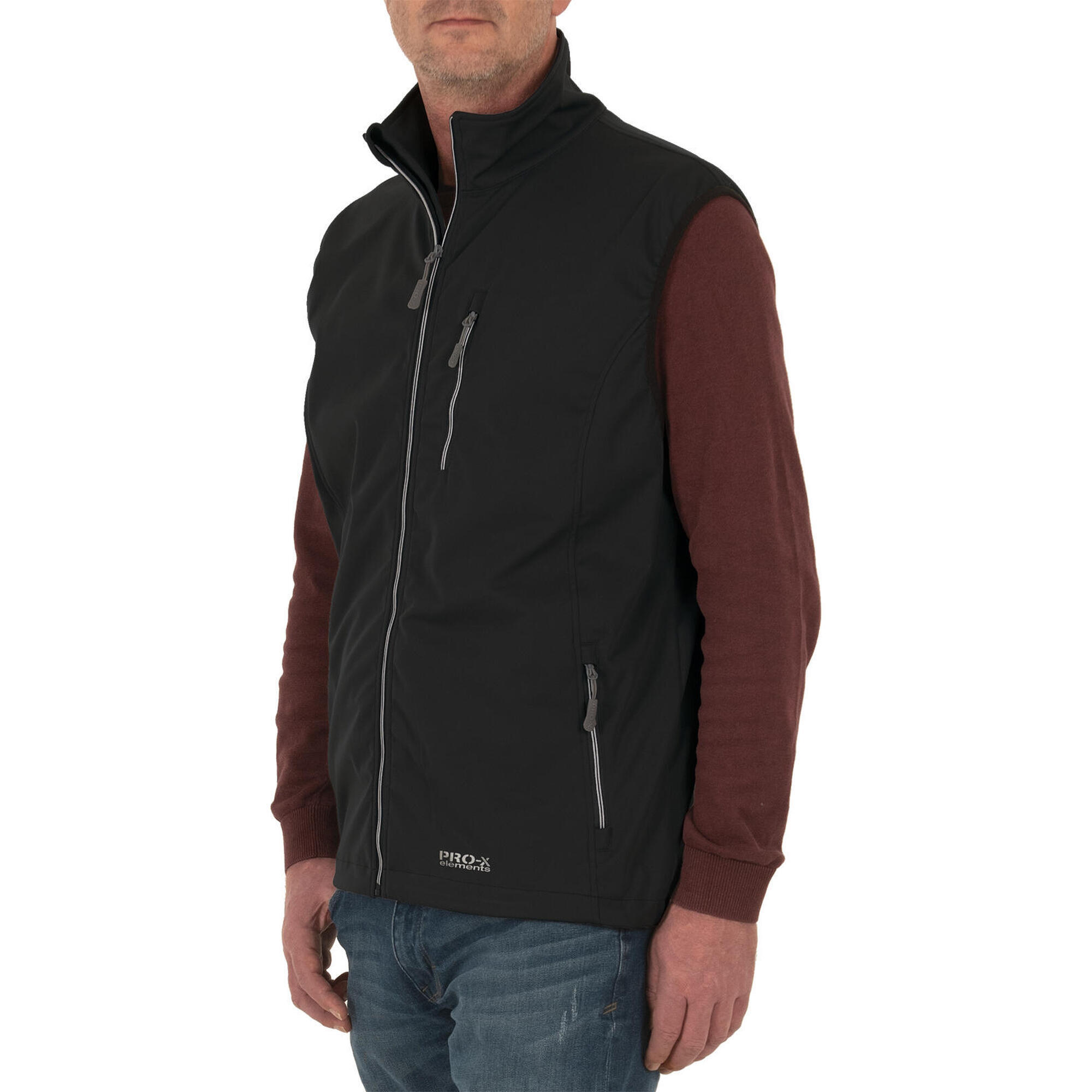 Giacca softshell da uomo MATEO BLACK