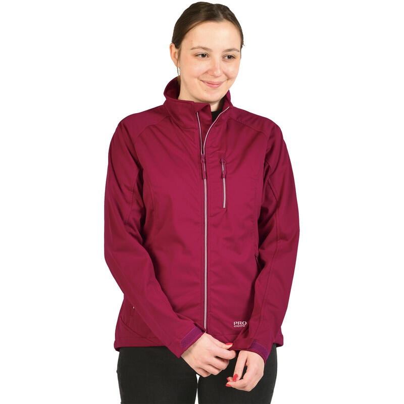 Damen Softshelljacke MAIKE berry