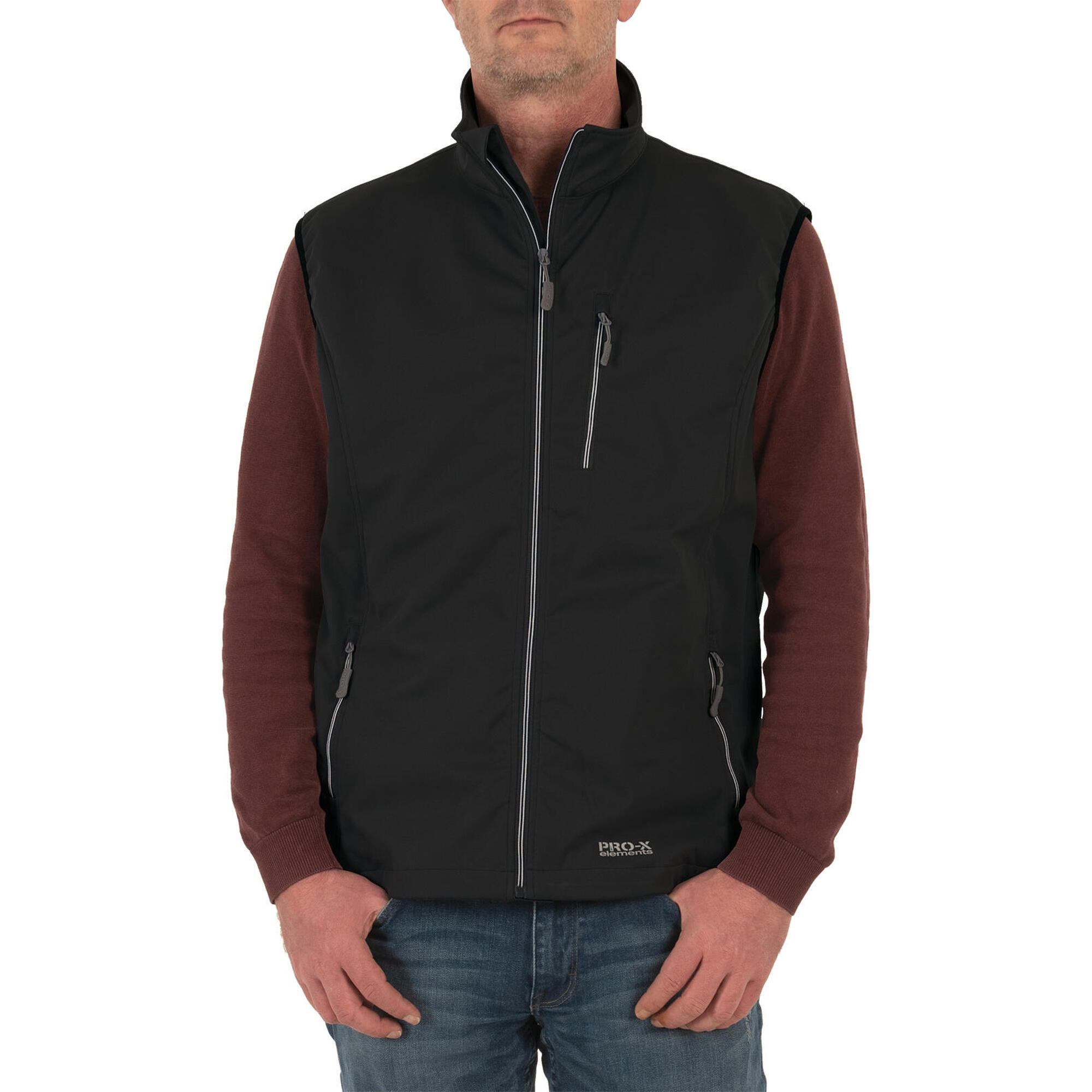 Giacca softshell da uomo MATEO BLACK