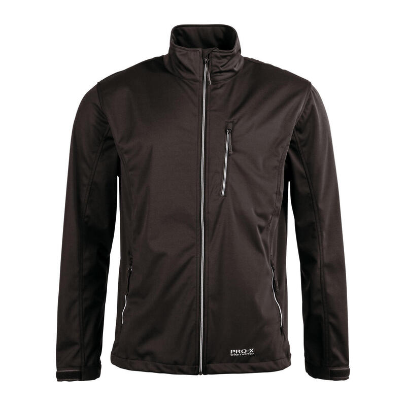 Outdoorjas Dario heren polyester antraciet mt XL