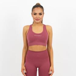 Icon seamless sport bh Dames - Rood