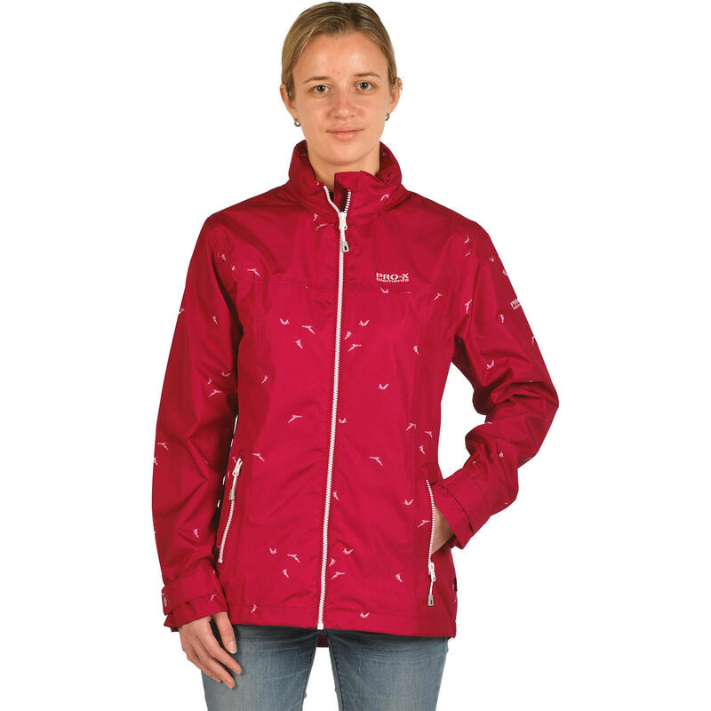 Damen Softshelljacke ELENA Salsa-Rot