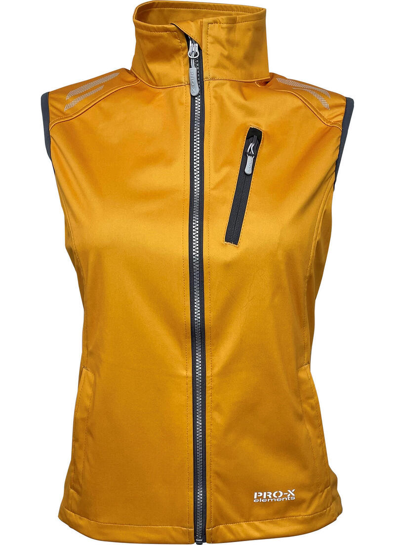 Gilet fonctionnel pour femmes HANNA Sunflower-jaune