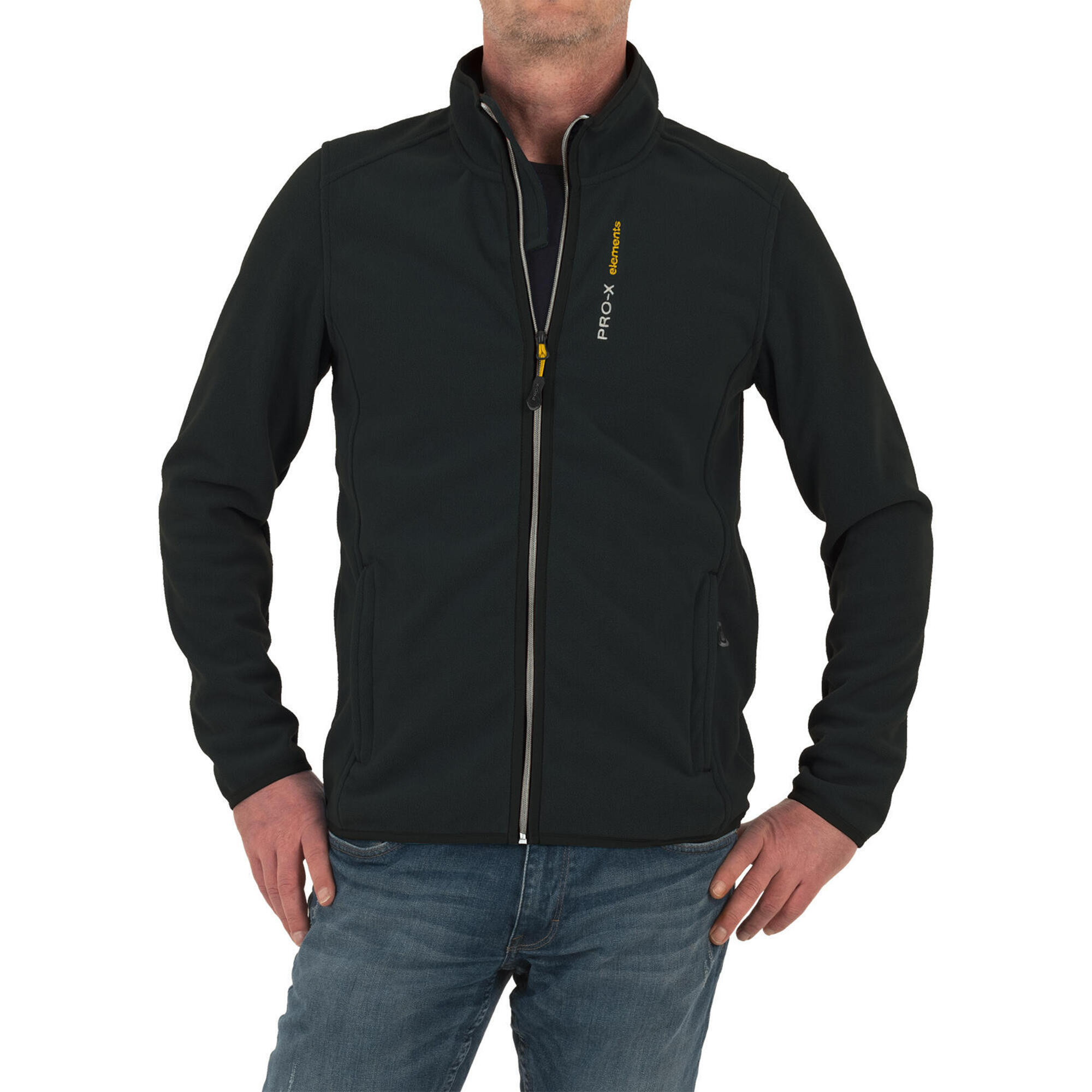 Men's fleece jacket OHIO BLACK