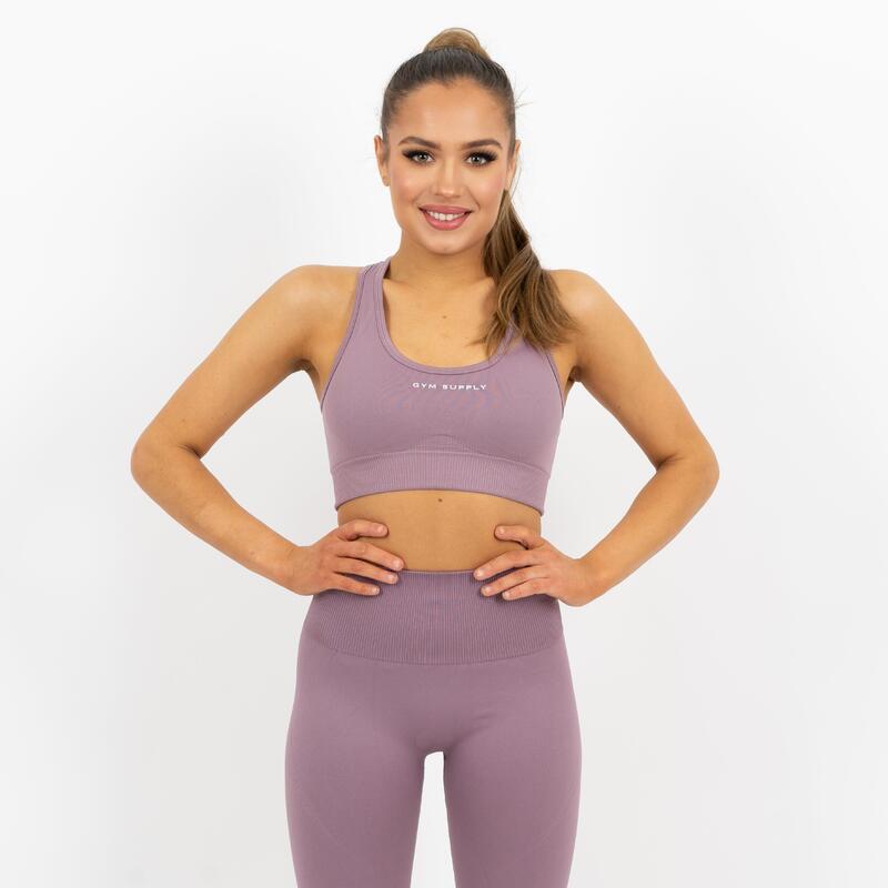 Icon seamless sport bh Dames - Lila