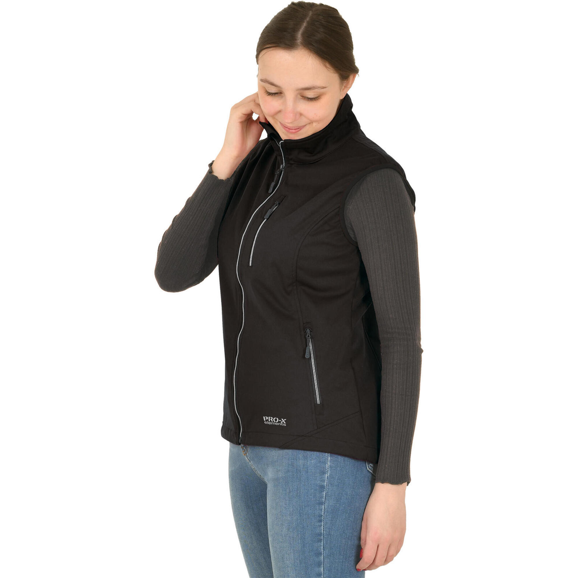 Giacca softshell da donna SINA BLACK