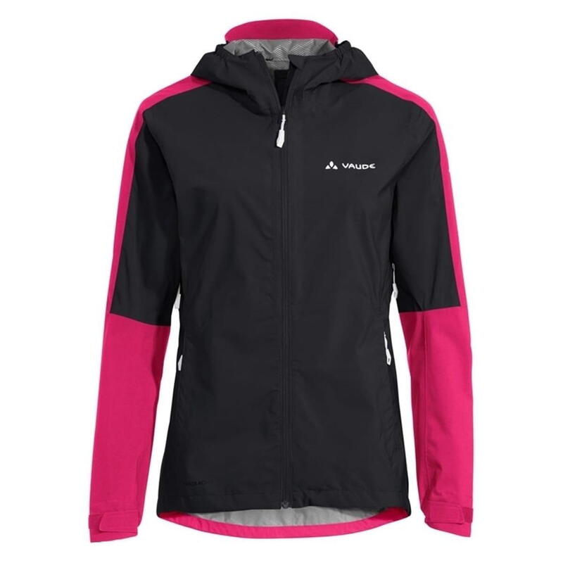 Chaqueta para mujer Moab Rain Jacket II - Negra/Rosa