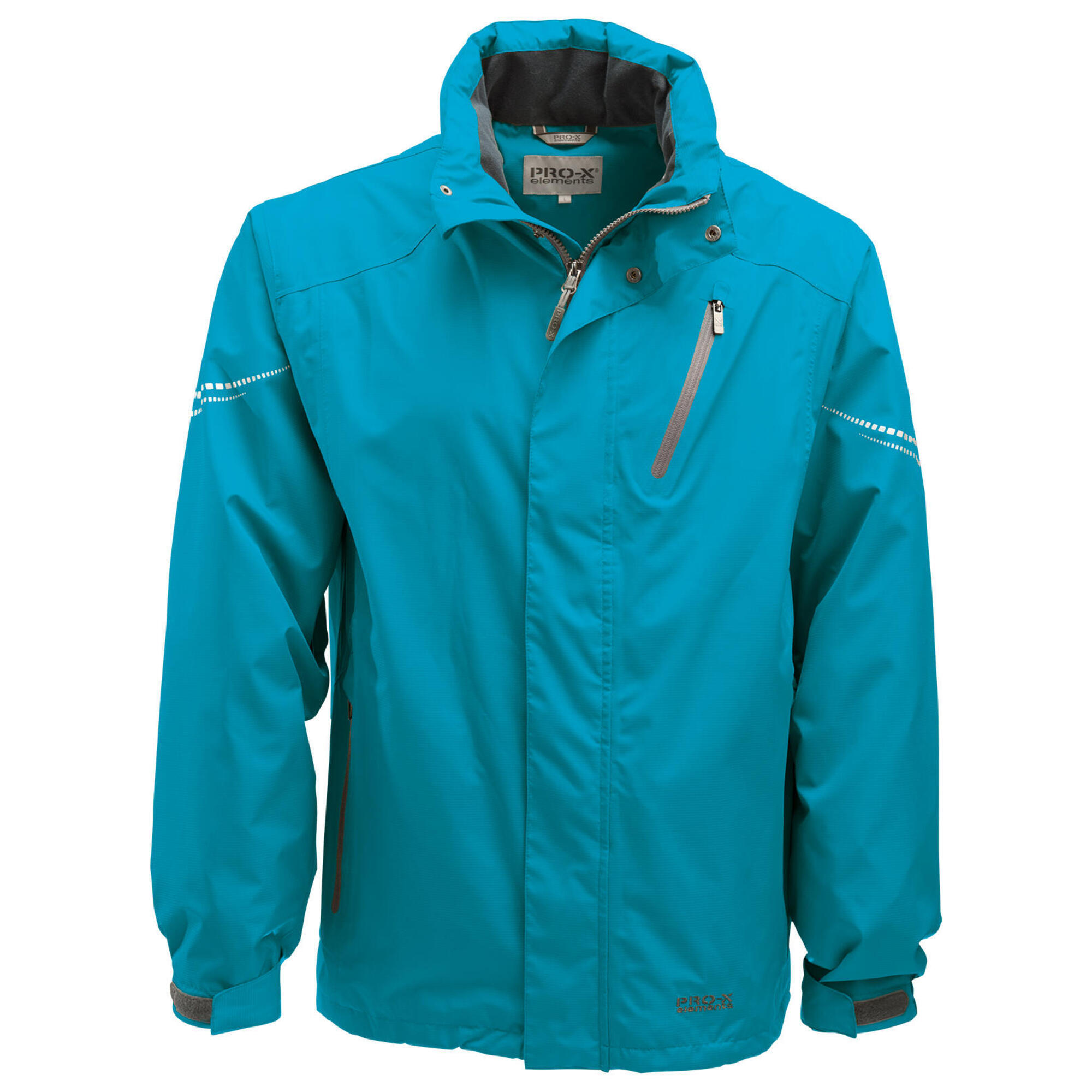 WALLIS men's functional jacket Pacific blue