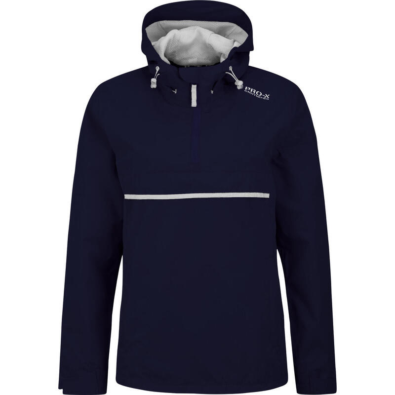 Outdoorjas Lisa dames polyester navy maat 38