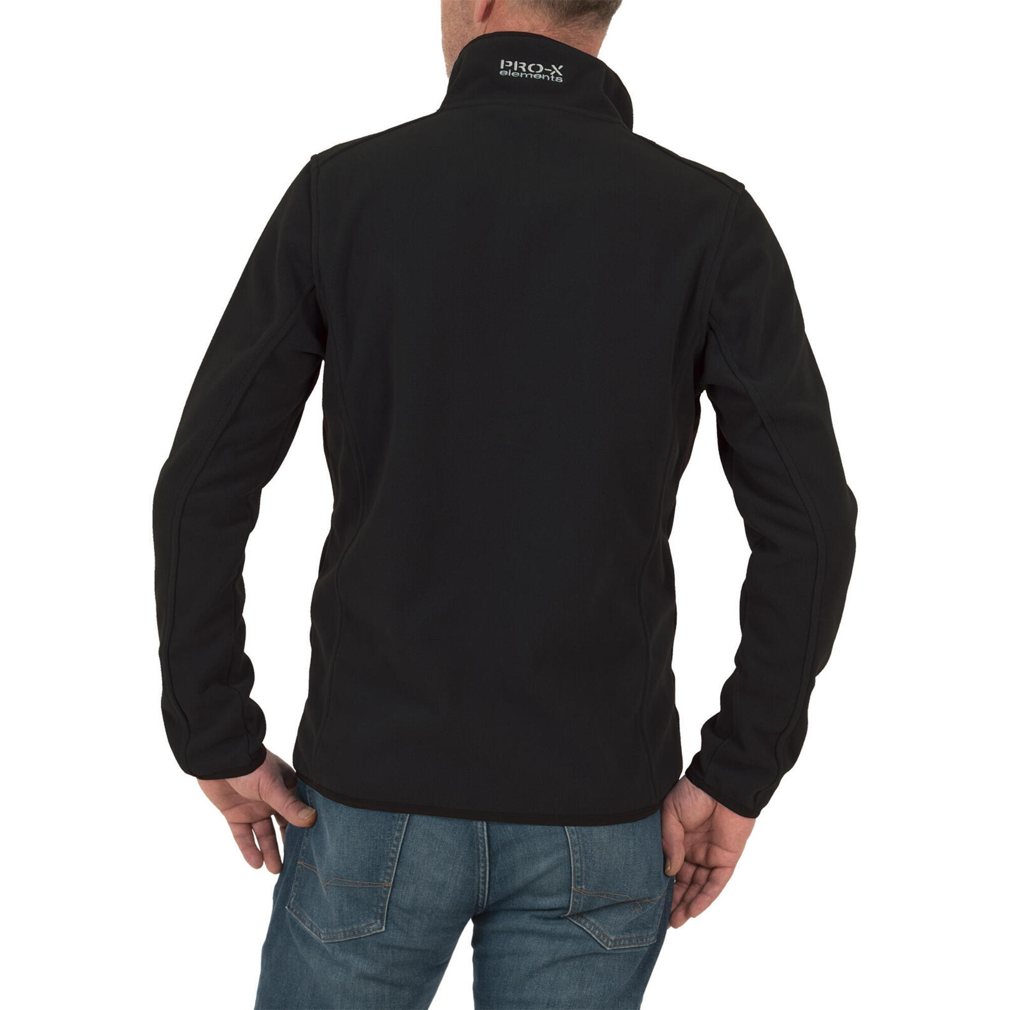 Men's fleece jacket OHIO BLACK