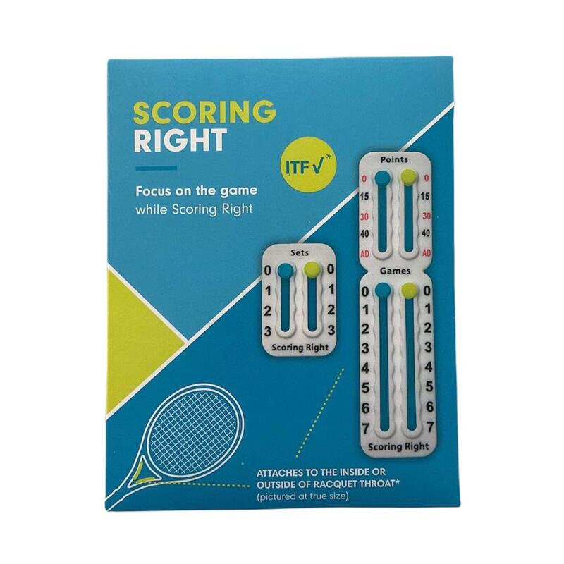Scoring Right 可攜帶式計分網球配件 - 白色