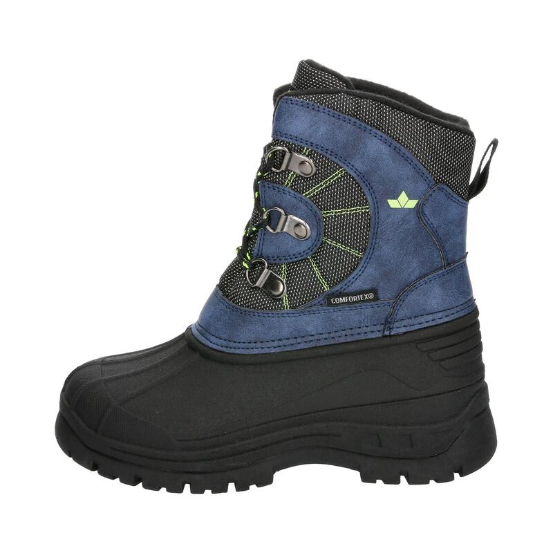 Winterschuh blau wasserdicht Jungen Winterboot Arino