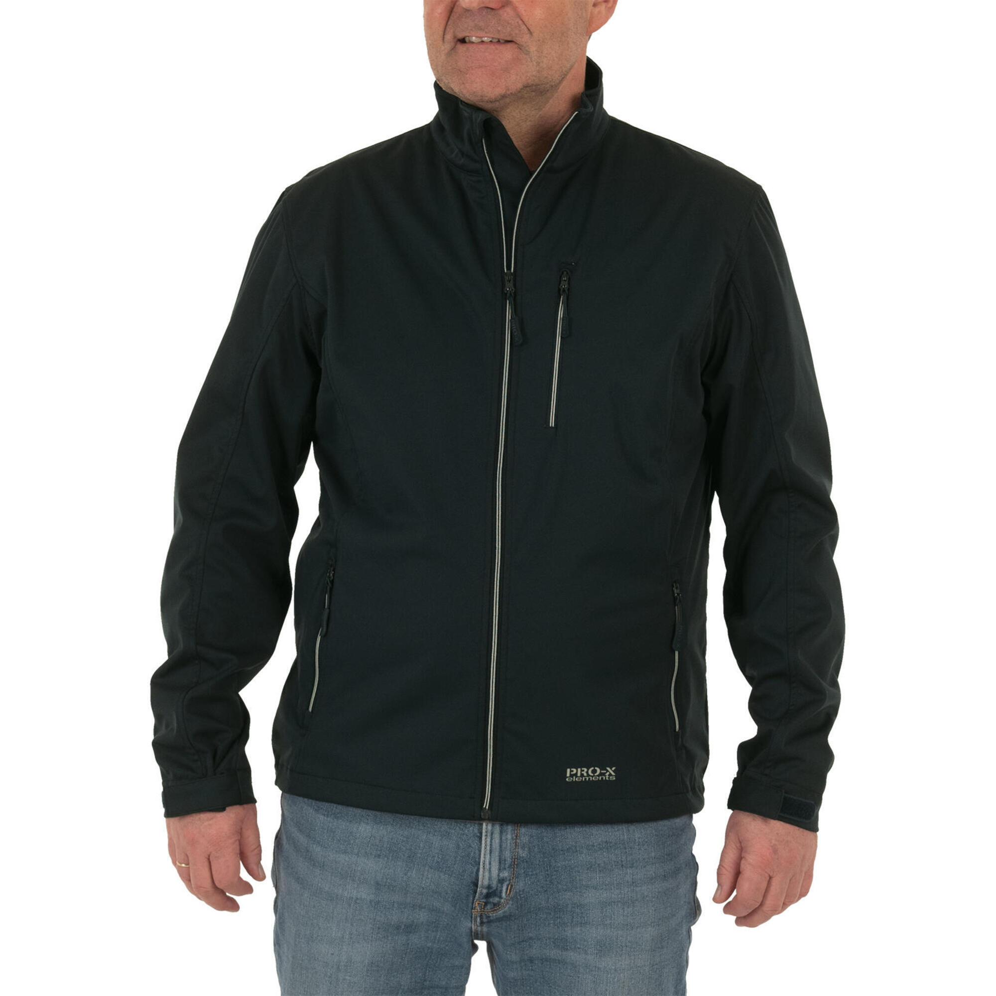 Giacca softshell DARIO BLACK da uomo