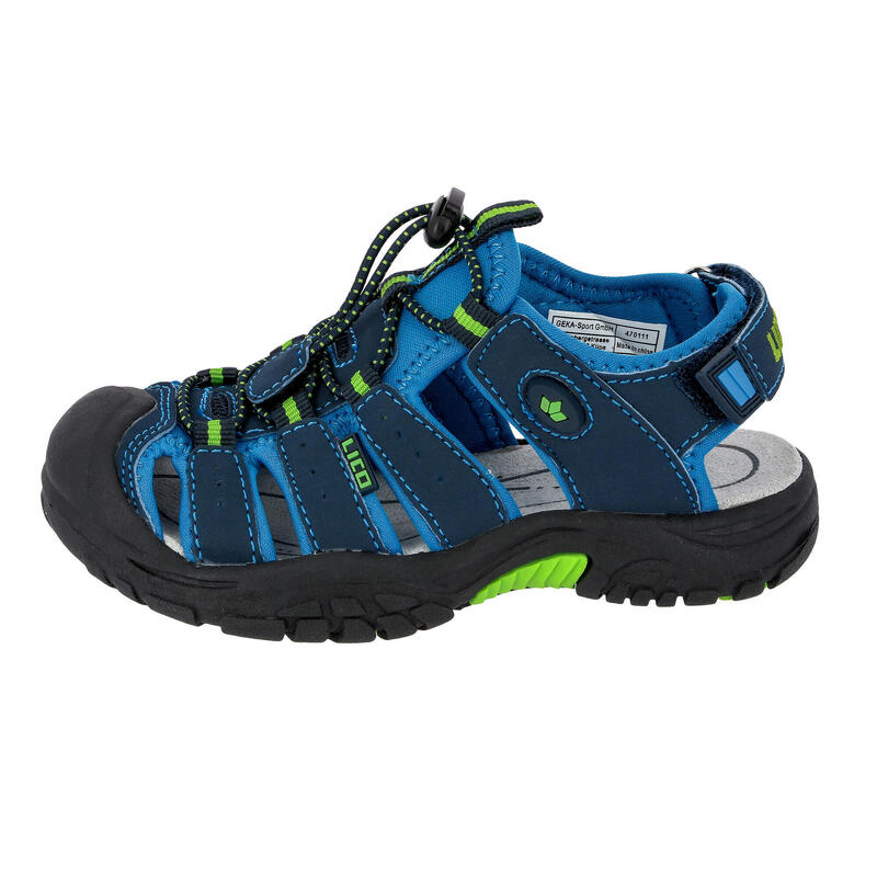 Wanderschuh blau Jungen Sandale Nimbo