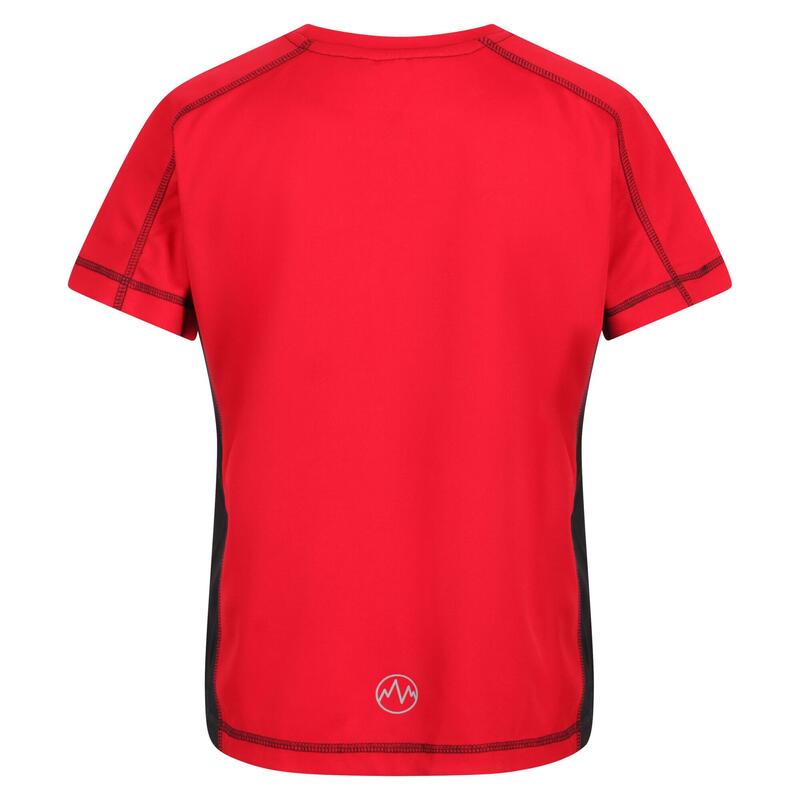 Tshirt BEIJING Unisexe (Rouge/noir)