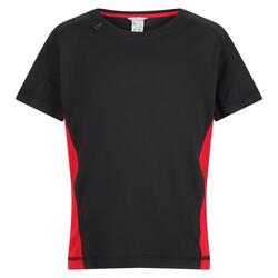 Tshirt BEIJING Unisexe (Noir/rouge)