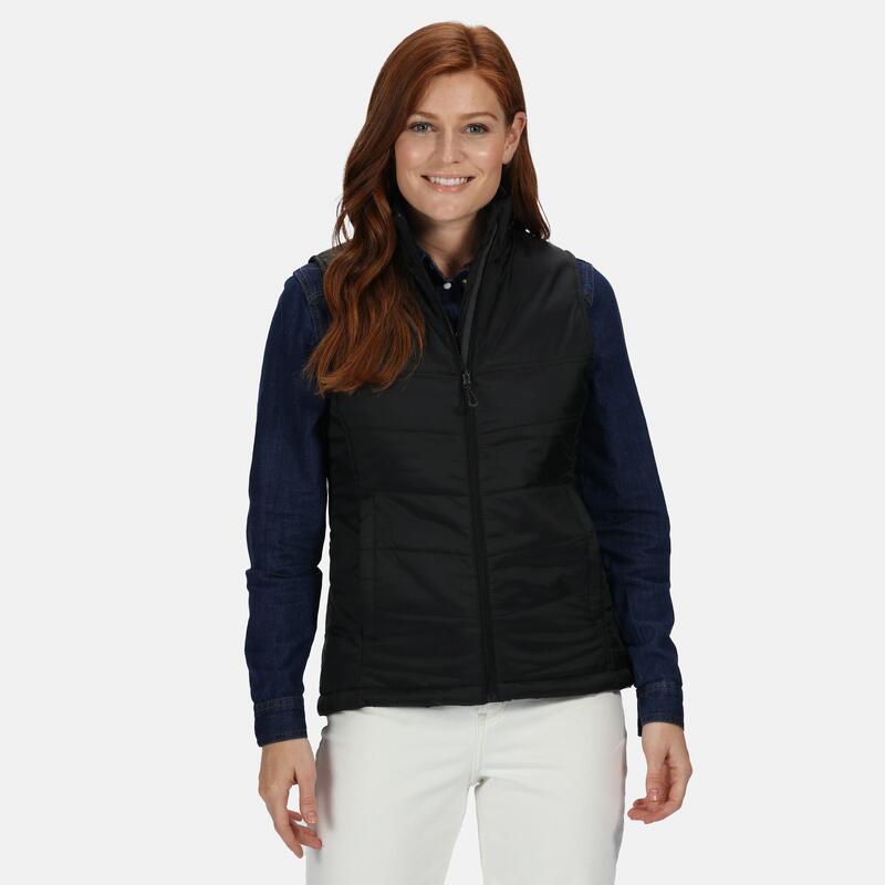 Dames Stage II Geïsoleerde Bodywarmer (Zwart)