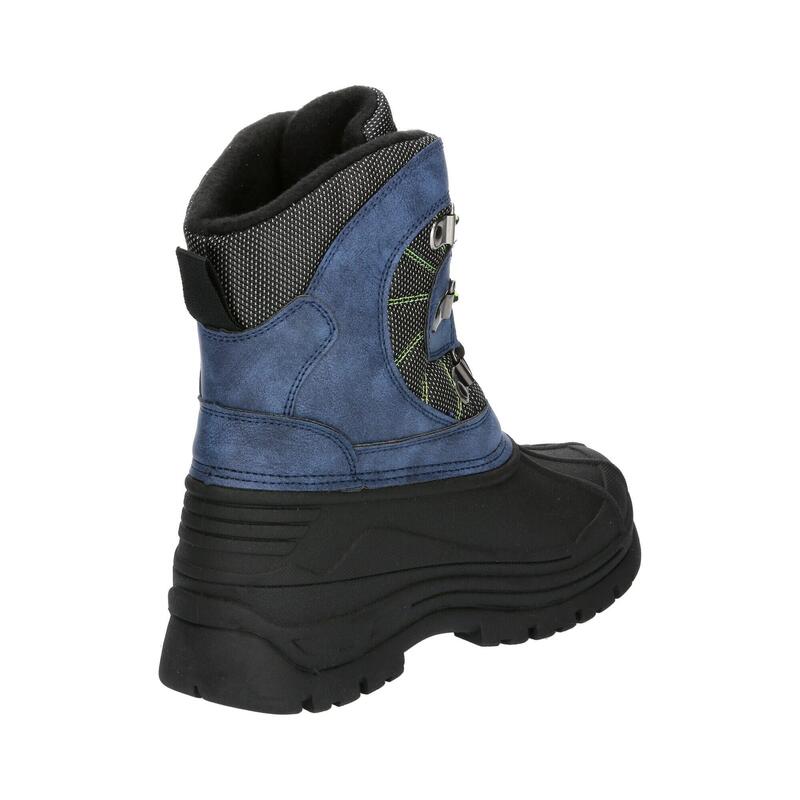 Winterschuh blau wasserdicht Jungen Winterboot Arino