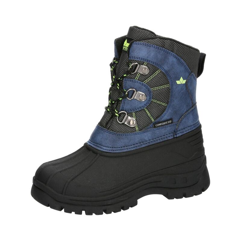 Winterschuh blau wasserdicht Jungen Winterboot Arino