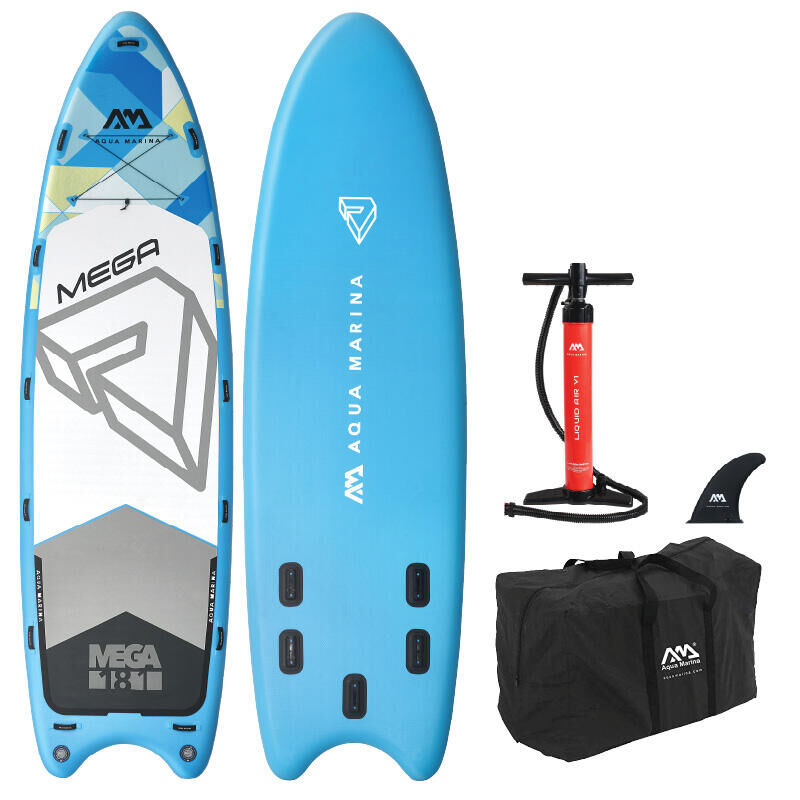 AQUA MARINA Aqua Marina Mega 18ft1in / 550cm Multi Person Inflatable Stand Up Paddle Board