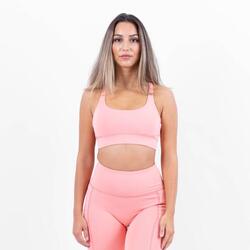 Elevate sport bh Dames - Peach