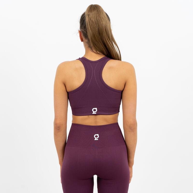 Icon seamless sport bh Dames - Paars