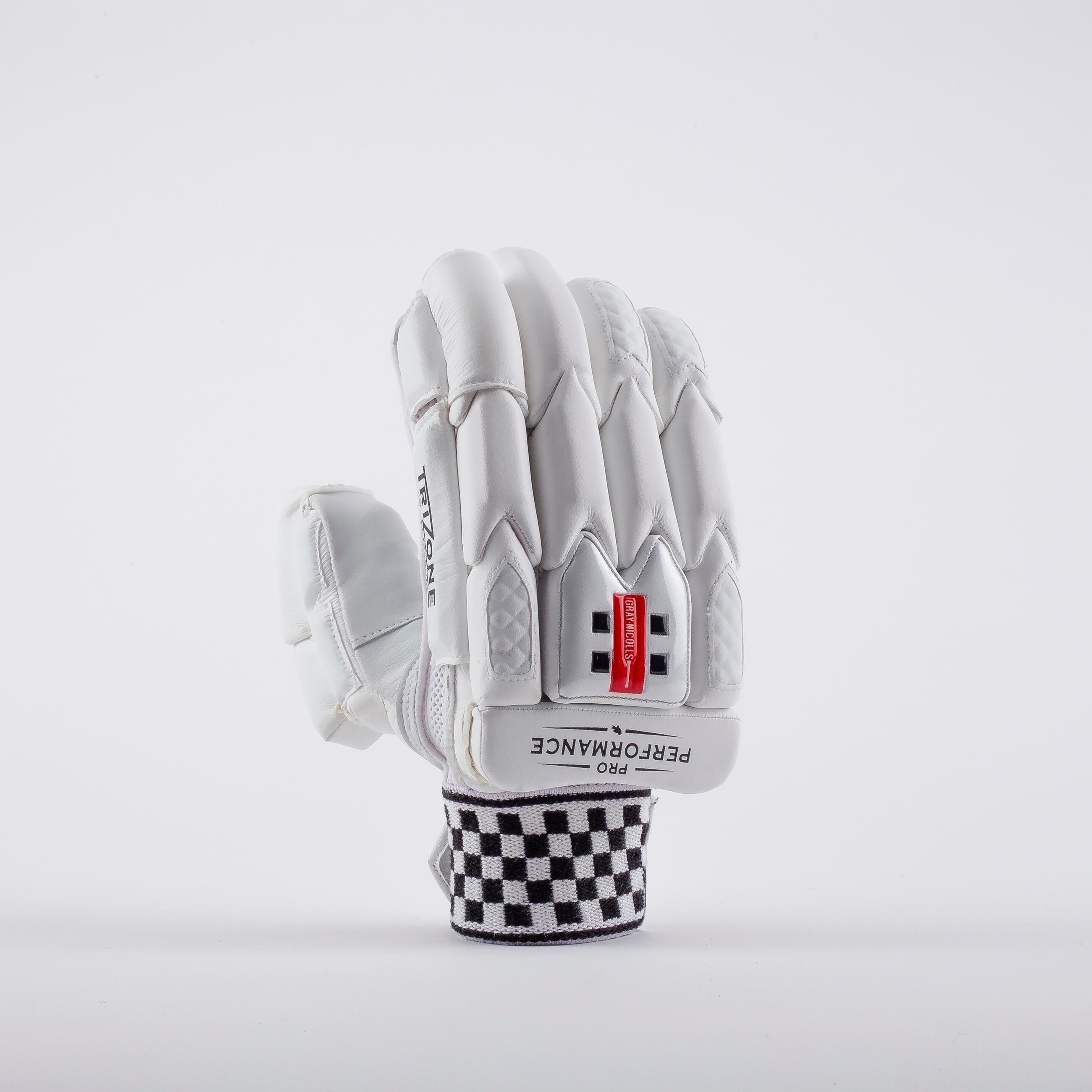 GRAY-NICOLLS Pro Performance Batting Gloves, White, LH