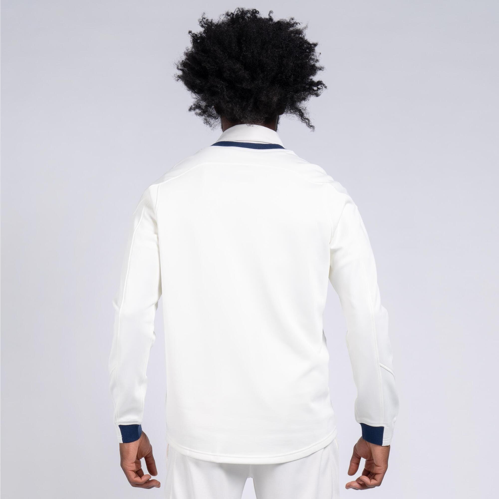 GRAY-NICOLLS Pro Performance Adult Sweater, Ivory / Navy