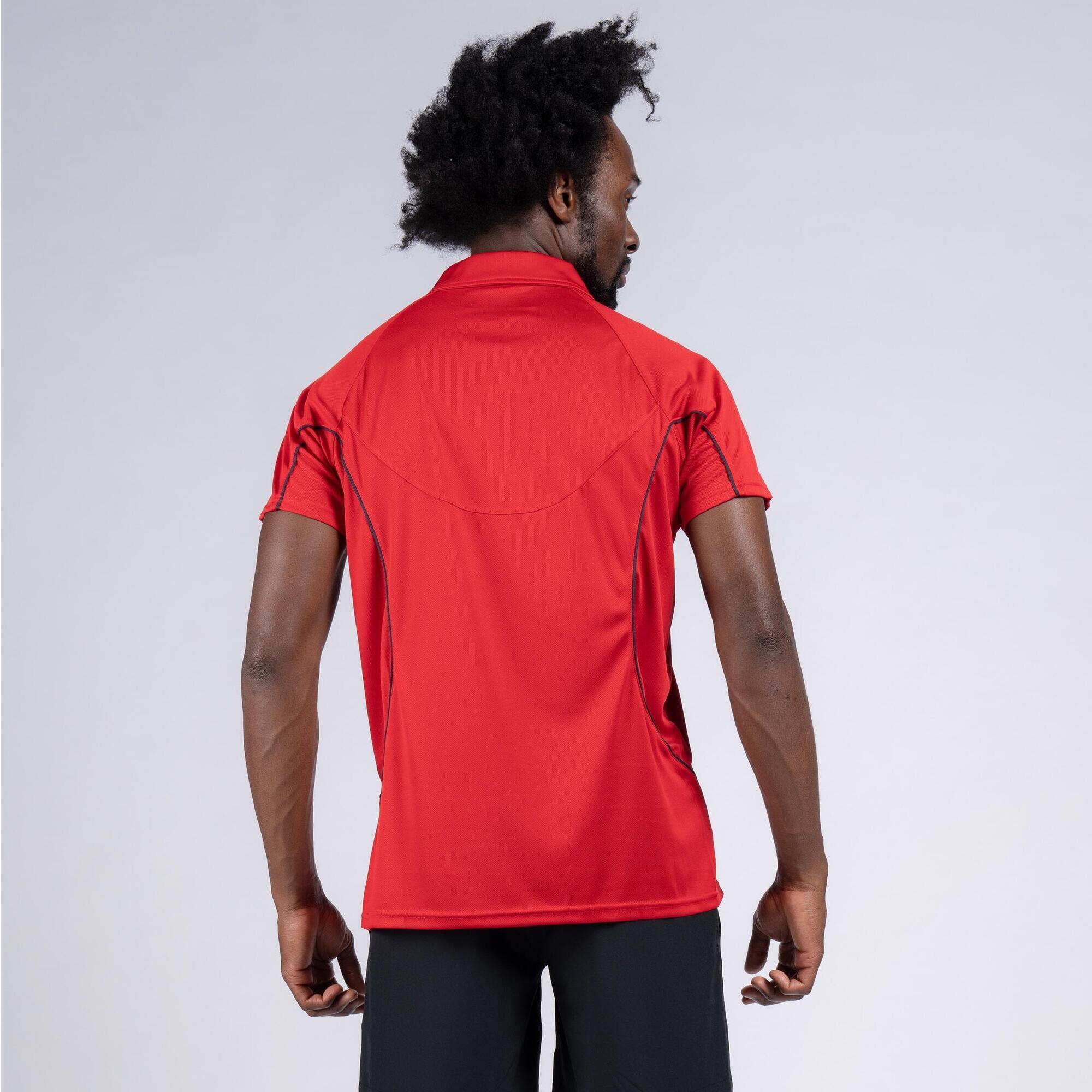 Matrix Polo Shirt, Red 1/1