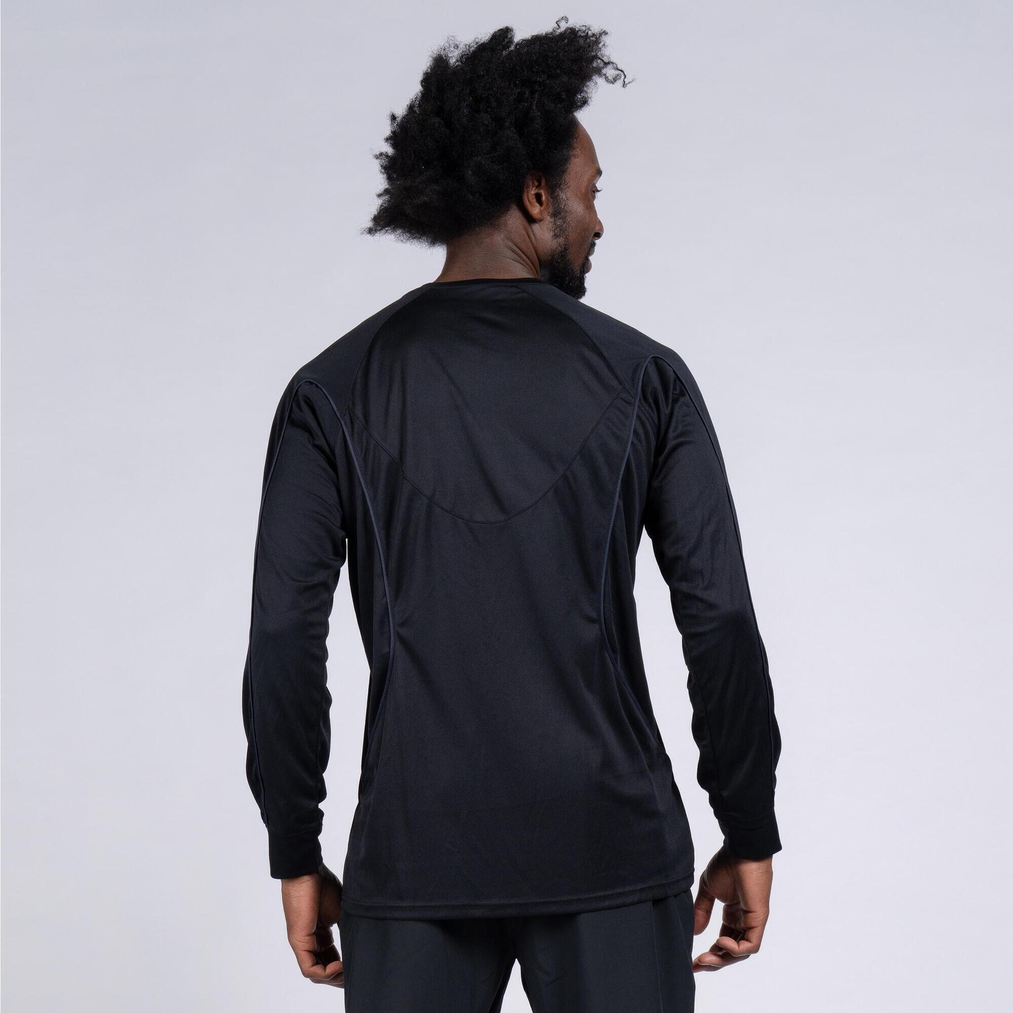 GRAY-NICOLLS Matrix L/S Tee Snr, Black