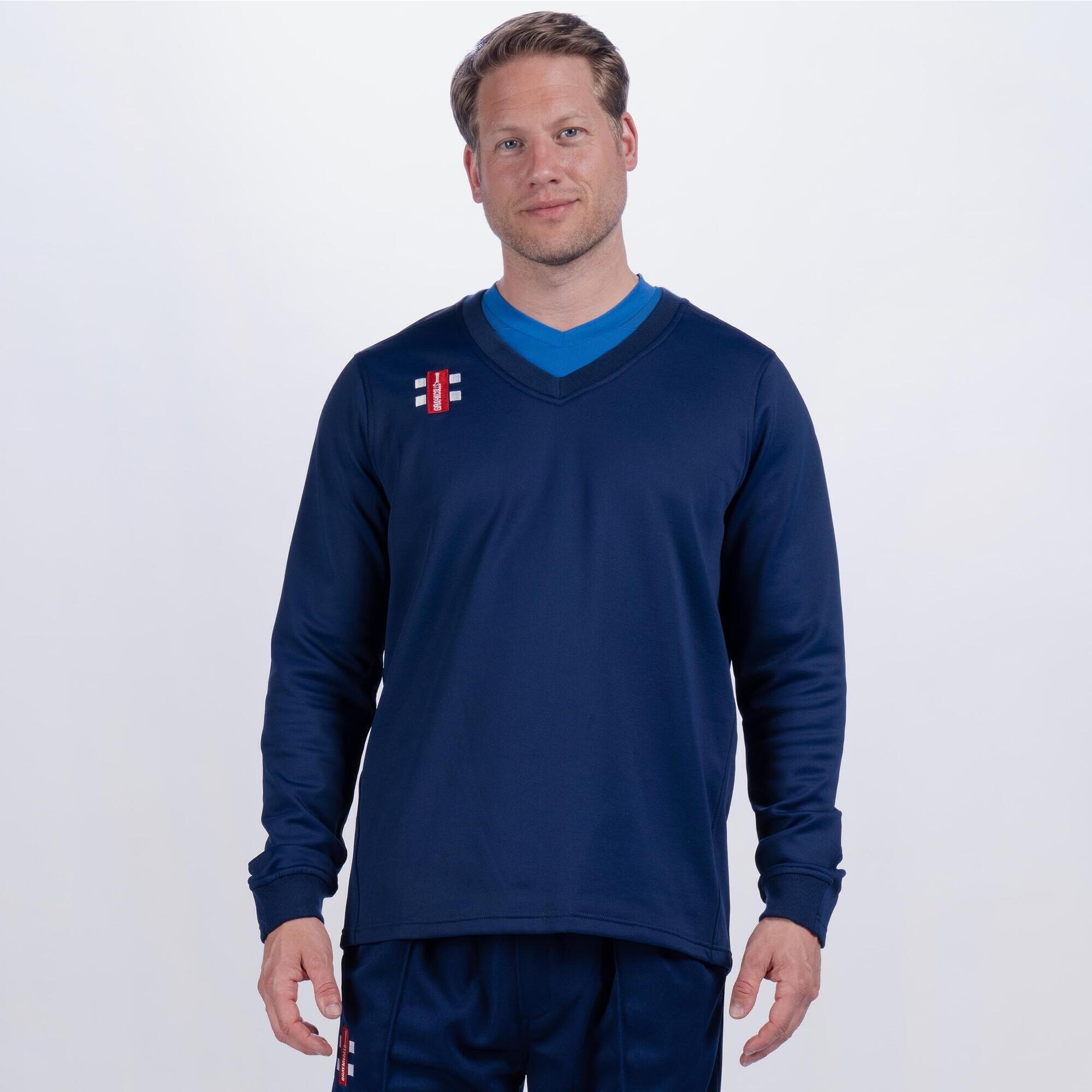 Pro Performance Adult Sweater, Navy 1/2