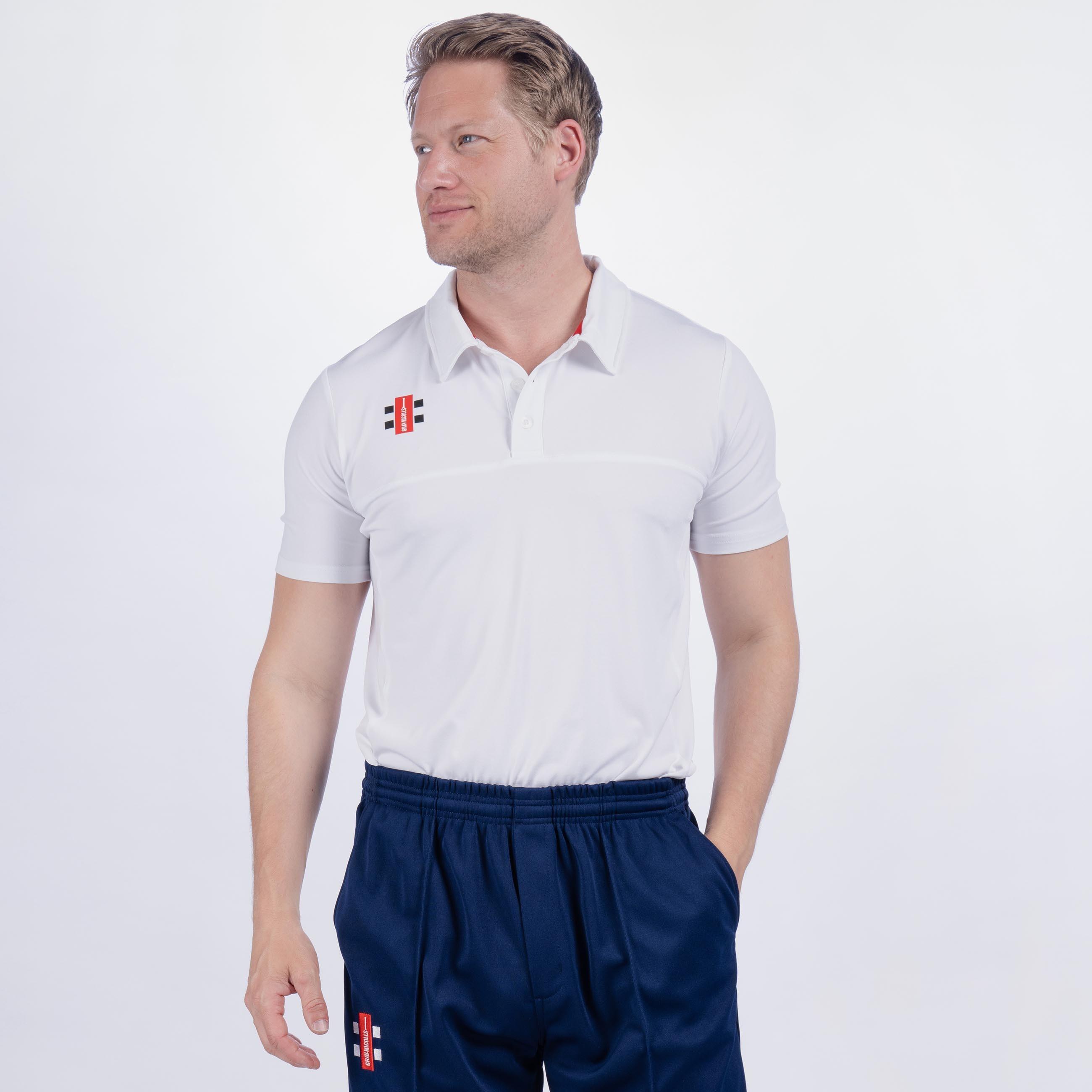 Pro Performance Polo Shirt, White 1/3