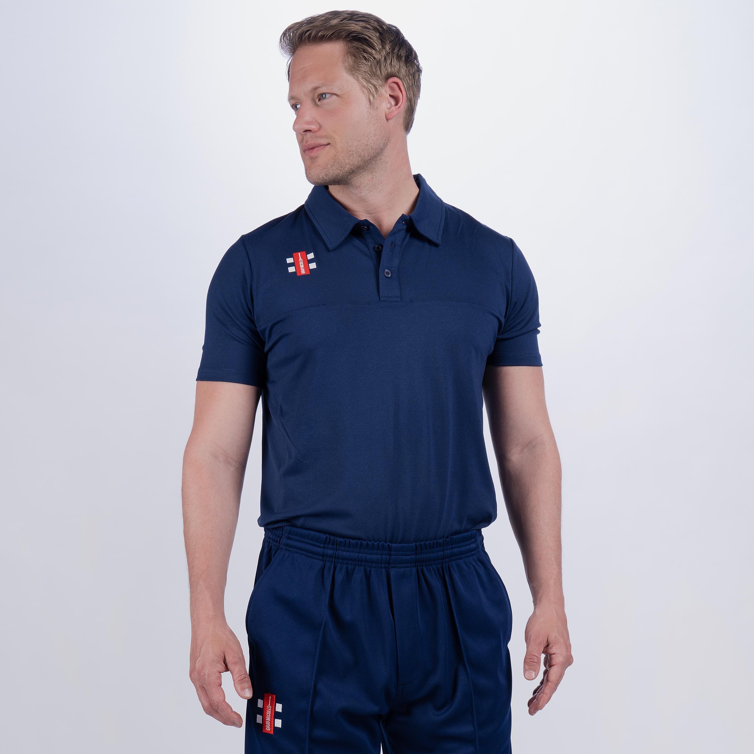 GRAY-NICOLLS Pro Performance Polo Shirt, Navy