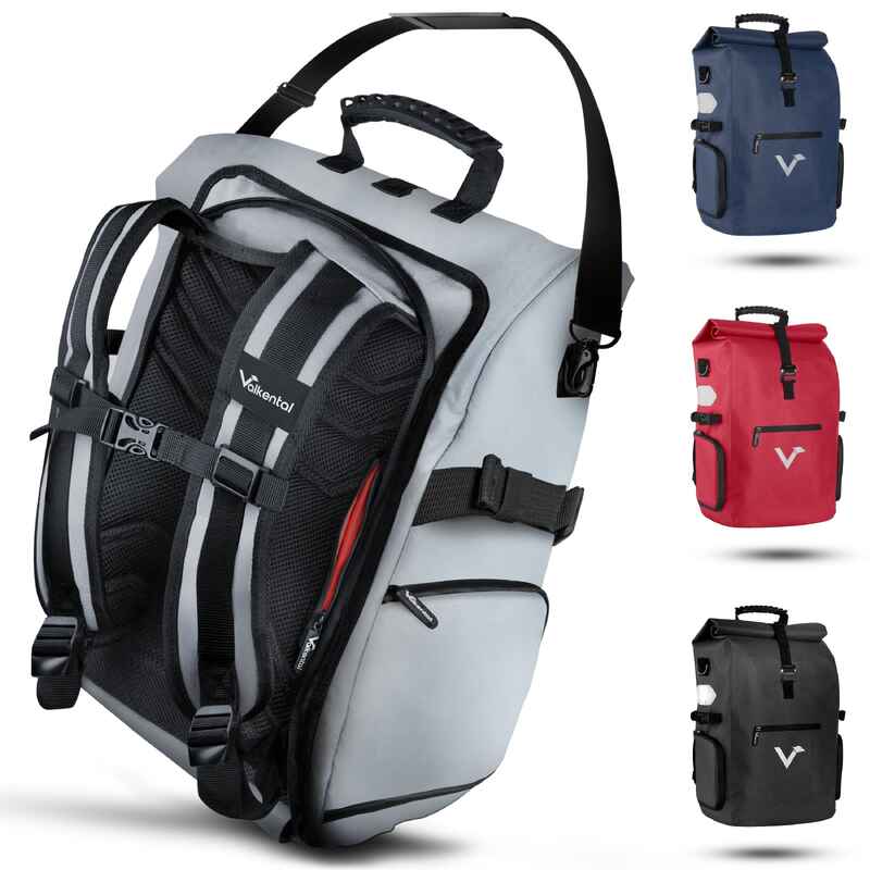 ValkPro 3in1 Fahrradtasche mit flexiblem Rücken und neuen Features