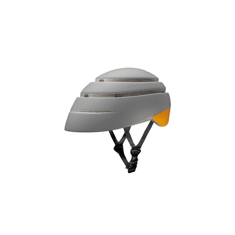 Opvouwbare stadsfiets- / stephelm(Helmet LOOP) Fossiel-Mosterd