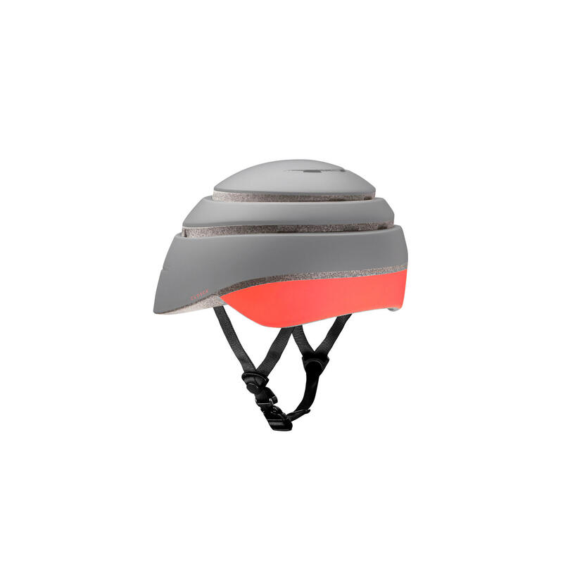 Opvouwbare stadsfiets- / stephelm(Helmet LOOP) Fossiel-Koraal