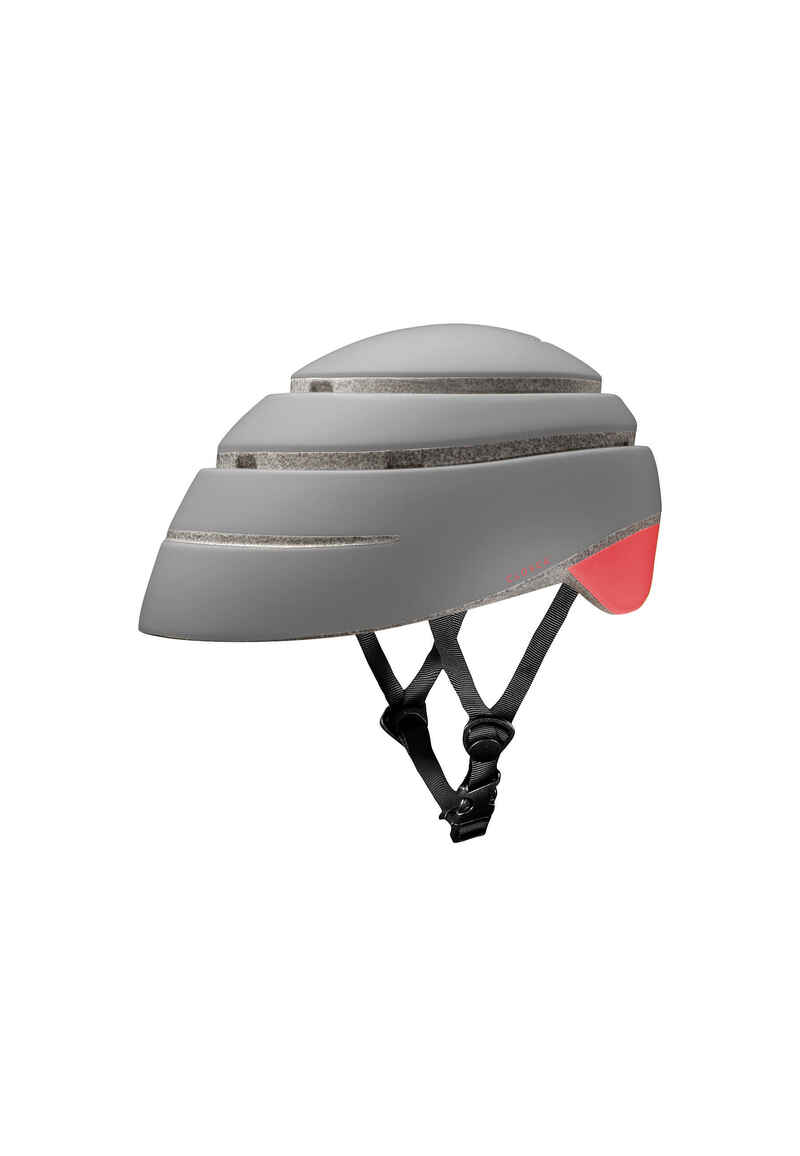 Faltbarer Urban Bike / step Helm (Helmet LOOP, FOSSIL/CORAL)