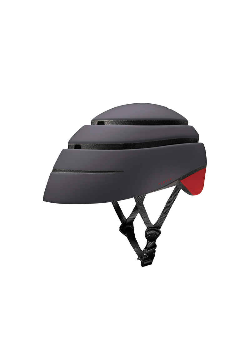 Faltbarer Urban Bike / step Helm (Helmet LOOP, GRAPHITE/RED WINE)