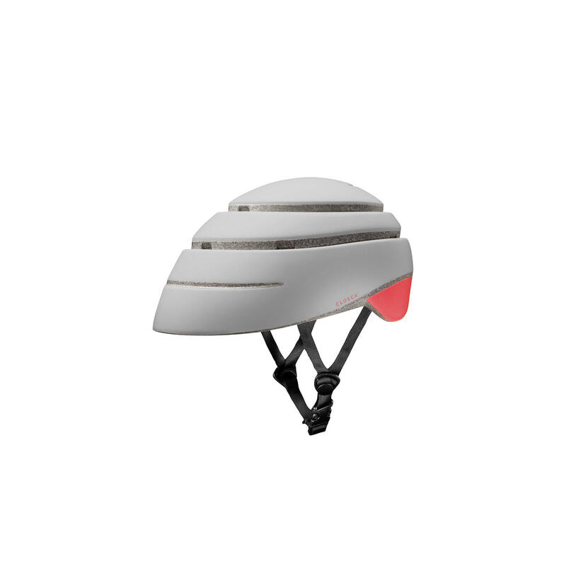 Opvouwbare stadsfiets- / stephelm(Helmet LOOP) Parel-Koraal