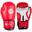 Guantes de Boxeo PVC INDIGO 12oz Rojo