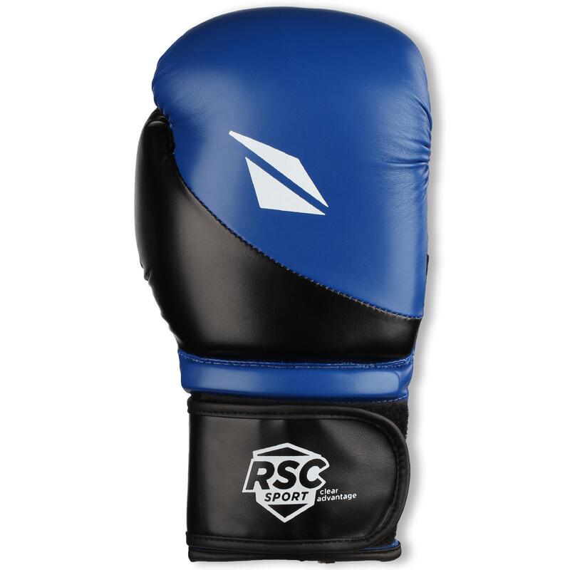 Guantes de Boxeo PU FLEX RSC 8oz Azul- Negro