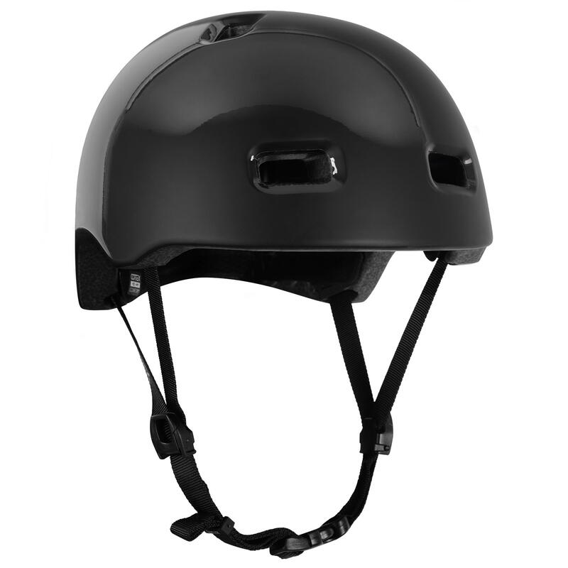 Capacete multi-desportivo Conform - Preto Brilho - Grande