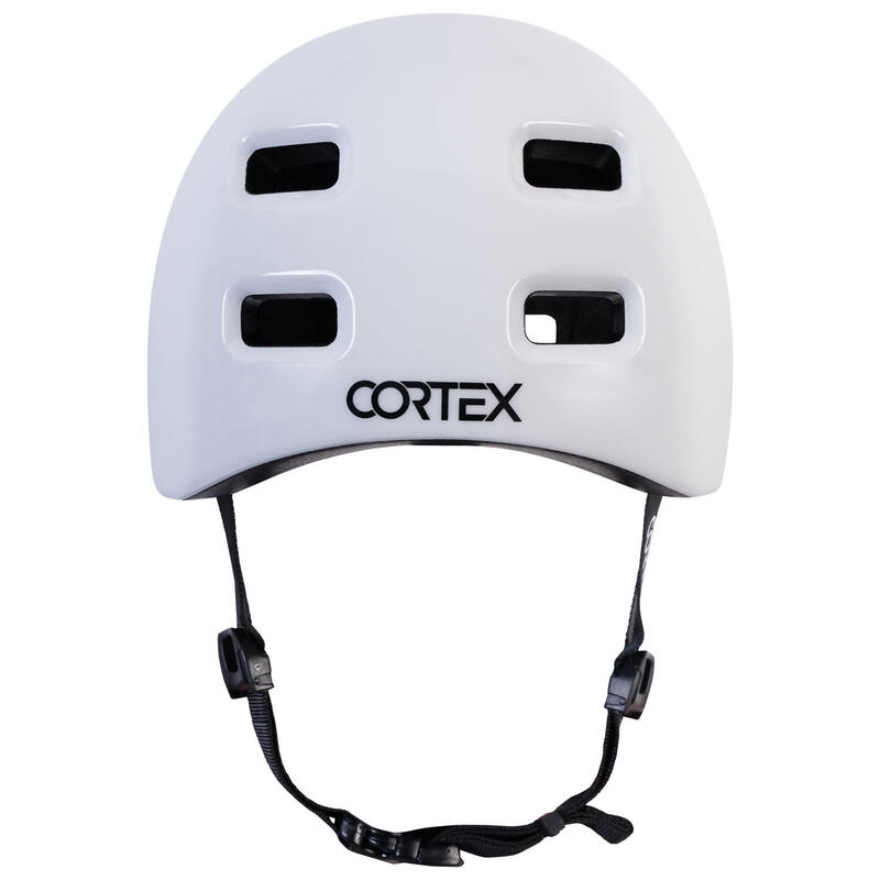 Capacete multi-desportivo Conform - Branco brilhante - Grande