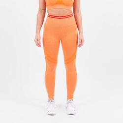 Contour seamless scrunch leggings Dames - Oranje