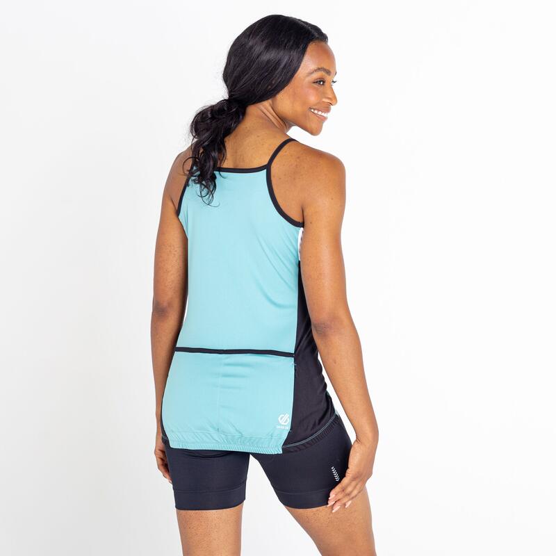 Regale II Gilet de fitness zip au milieu pour femme - Vert