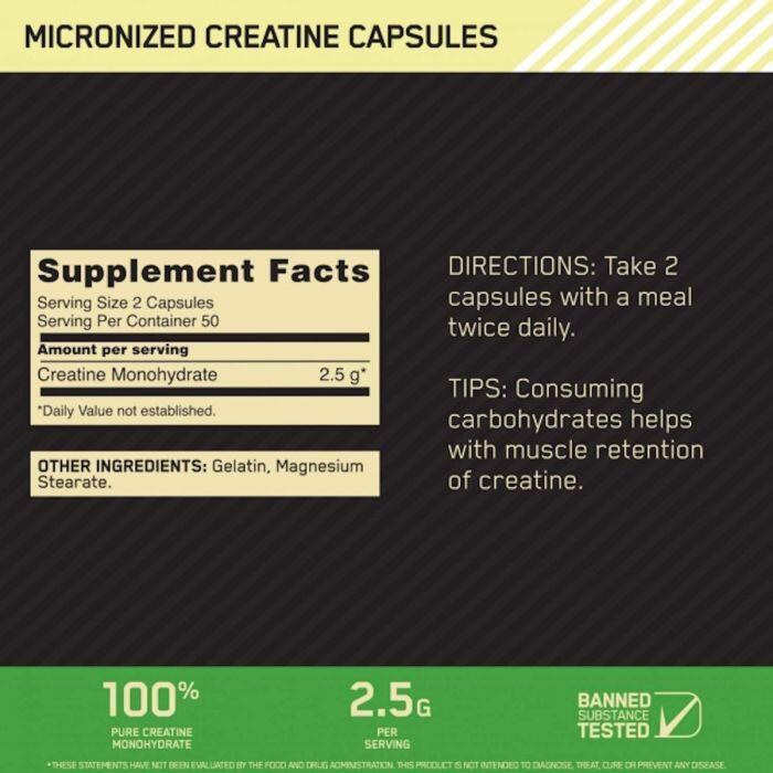 ON Creatine 2500 - 100caps