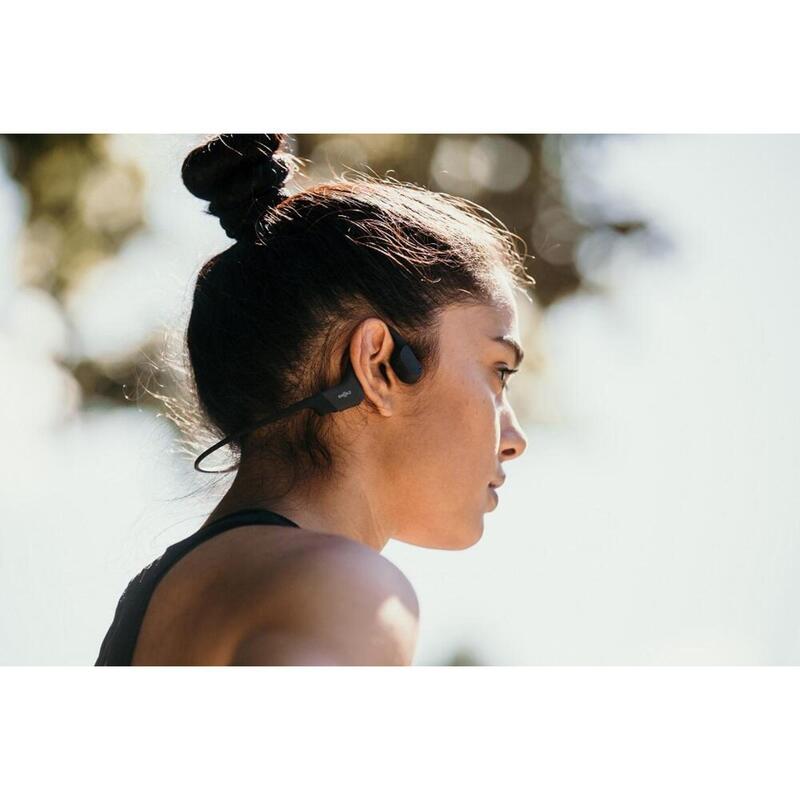 OpenRun Bone Conduction Open - Ear Sport Headphones - Black