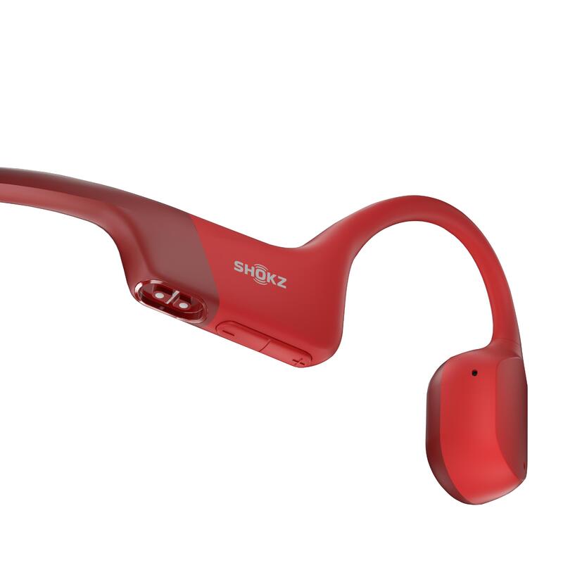 OpenRun Bone Conduction Open - Ear Sport Headphones - Red