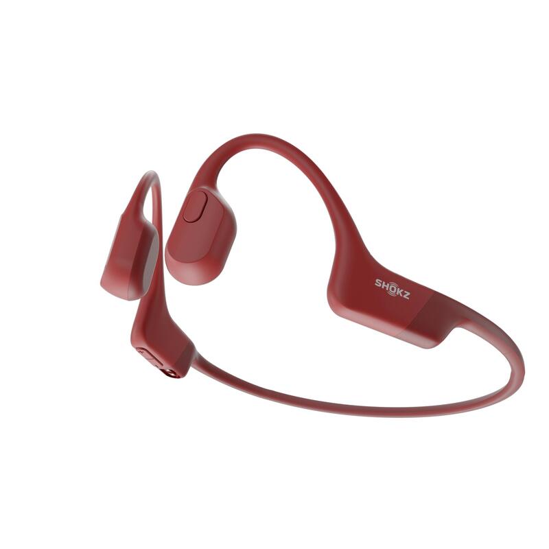 OpenRun Bone Conduction Open - Ear Sport Headphones - Red