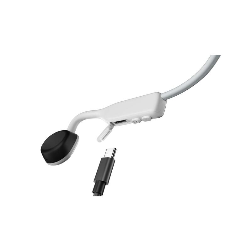 OpenMove Bone Conduction Open-Ear Sport Headphones - White